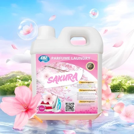 ERZ Clean Parfum Laundry Super Wangi Tahan Lama Pewangi Pakaian Anti Apek