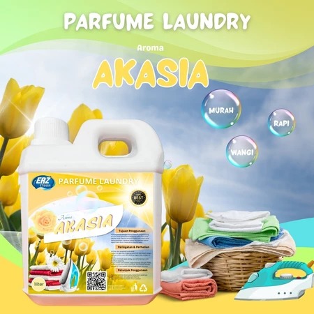 ERZ Clean Parfum Laundry Super Wangi Tahan Lama Pewangi Pakaian Anti Apek