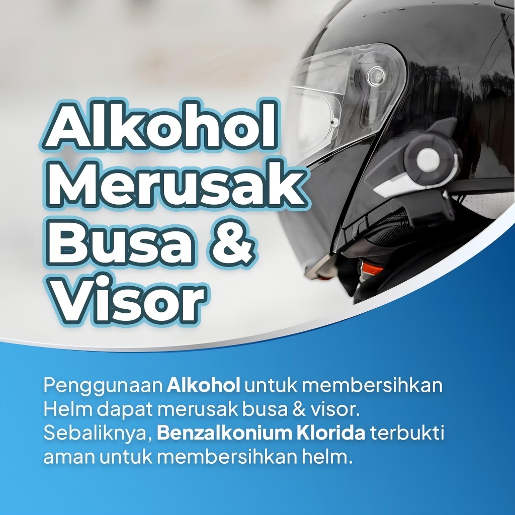 ERZ Clean Parfum Helm Penghilang Bau Anti Bakteri Anti Virus 60ml