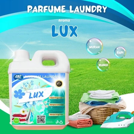 ERZ Clean Parfum Laundry Super Wangi Tahan Lama Pewangi Pakaian Anti Apek