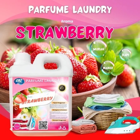 ERZ Clean Parfum Laundry Super Wangi Tahan Lama Pewangi Pakaian Anti Apek