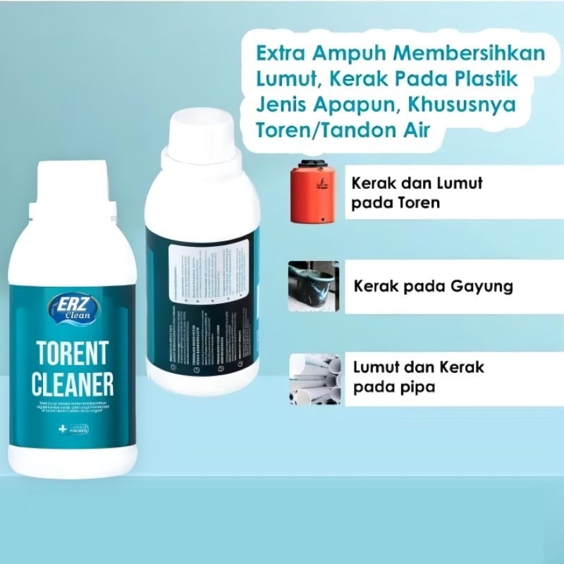 ERZ Clean Torent Cleaner Pembersih Toren Tangki Bak Kamar Mandi Pipa Rumah