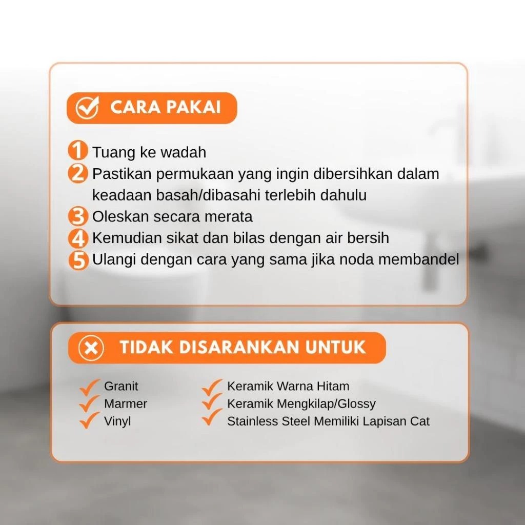 ERZ Clean Pembersih Kerak Toilet Kamar Mandi Wastafel Kran 1 Liter cenio cleaner