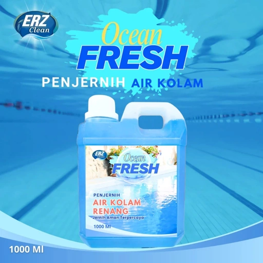 Anti Alga Pembiru Kolam Renang Anti Kuman Anti Lumut 1 L / Cairan Pembersih Air Kolam Ampuh by Erz Clean