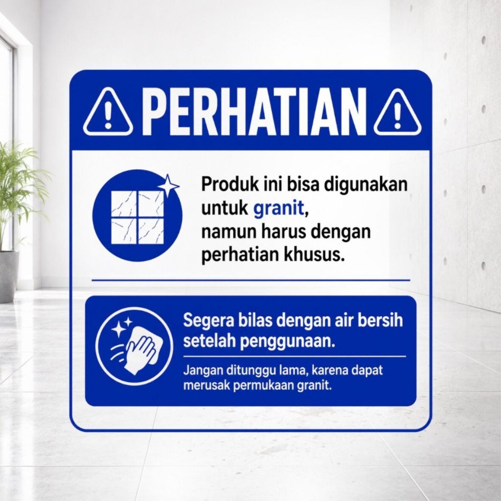 ERZ Clean Semen dan Cat Remover - Cairan Pembersih Semen Keramik Lantai Kamar Mandi by ERZ Clean