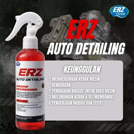 ERZ Clean Auto Detailing Pembersih Kerak Mesin Motor Mobil Engine Degreaser 250ml
