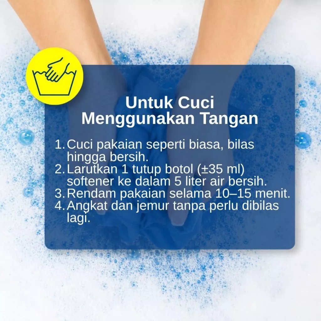 ERZ Clean Softener Pelembut Pewangi Pakaian Laundry Wangi Tahan Lama