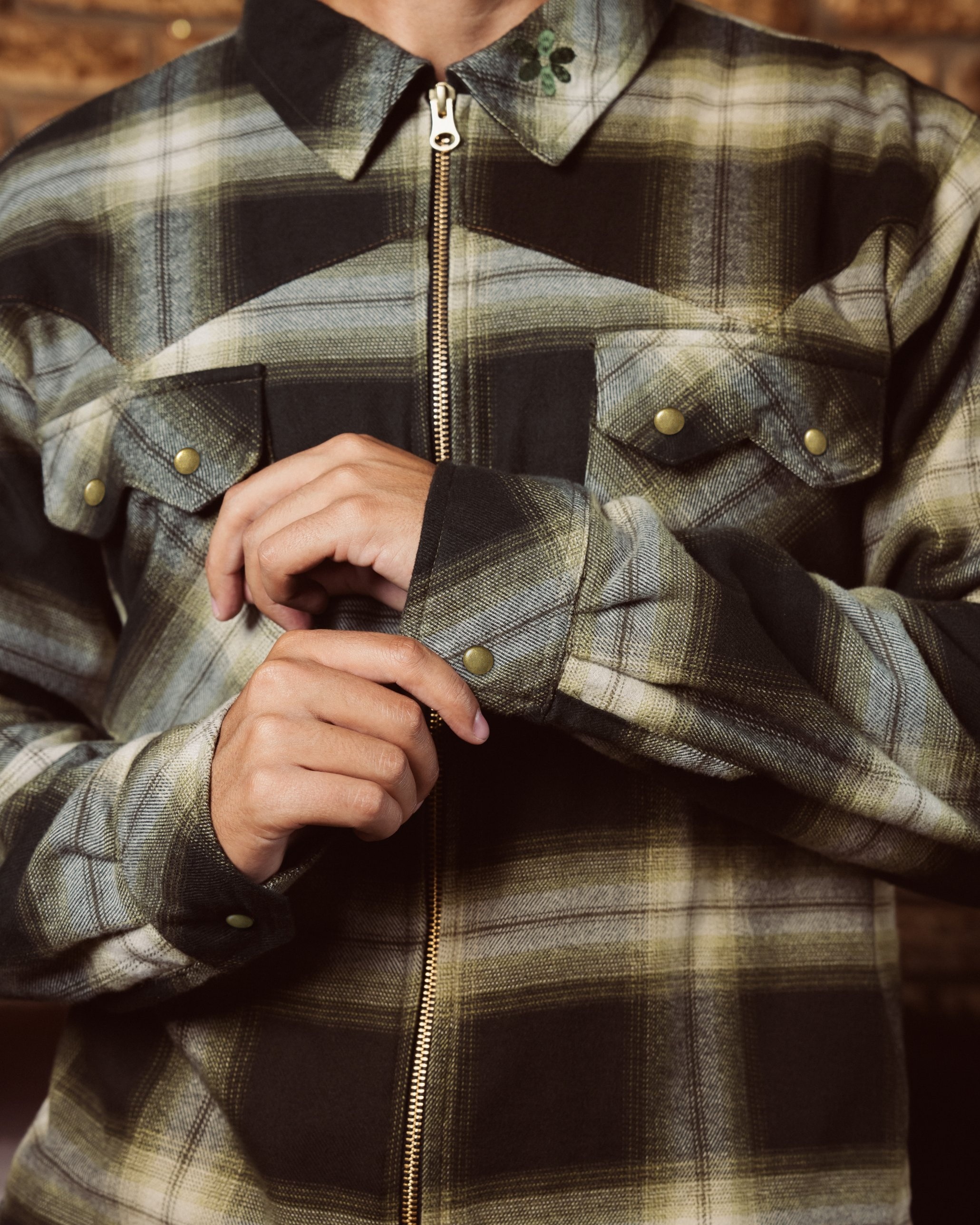 Oaklinawa Flannel Overshirt