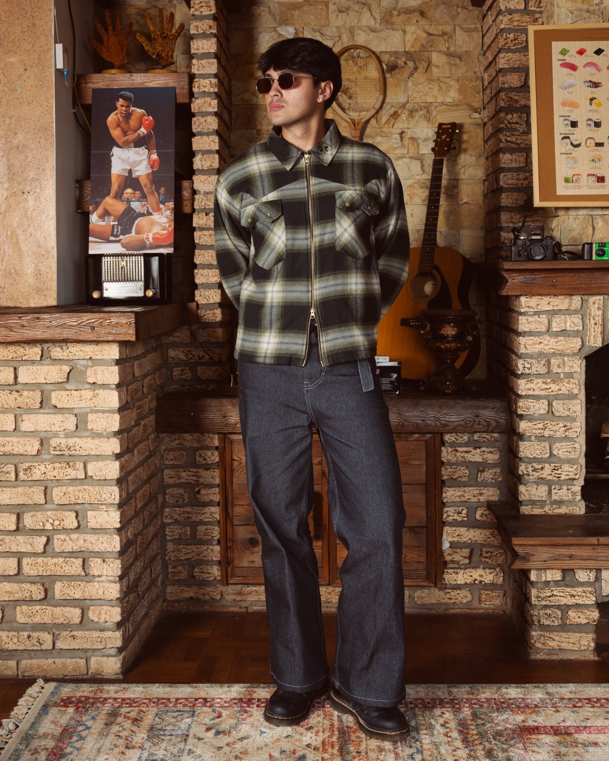 Oaklinawa Flannel Overshirt
