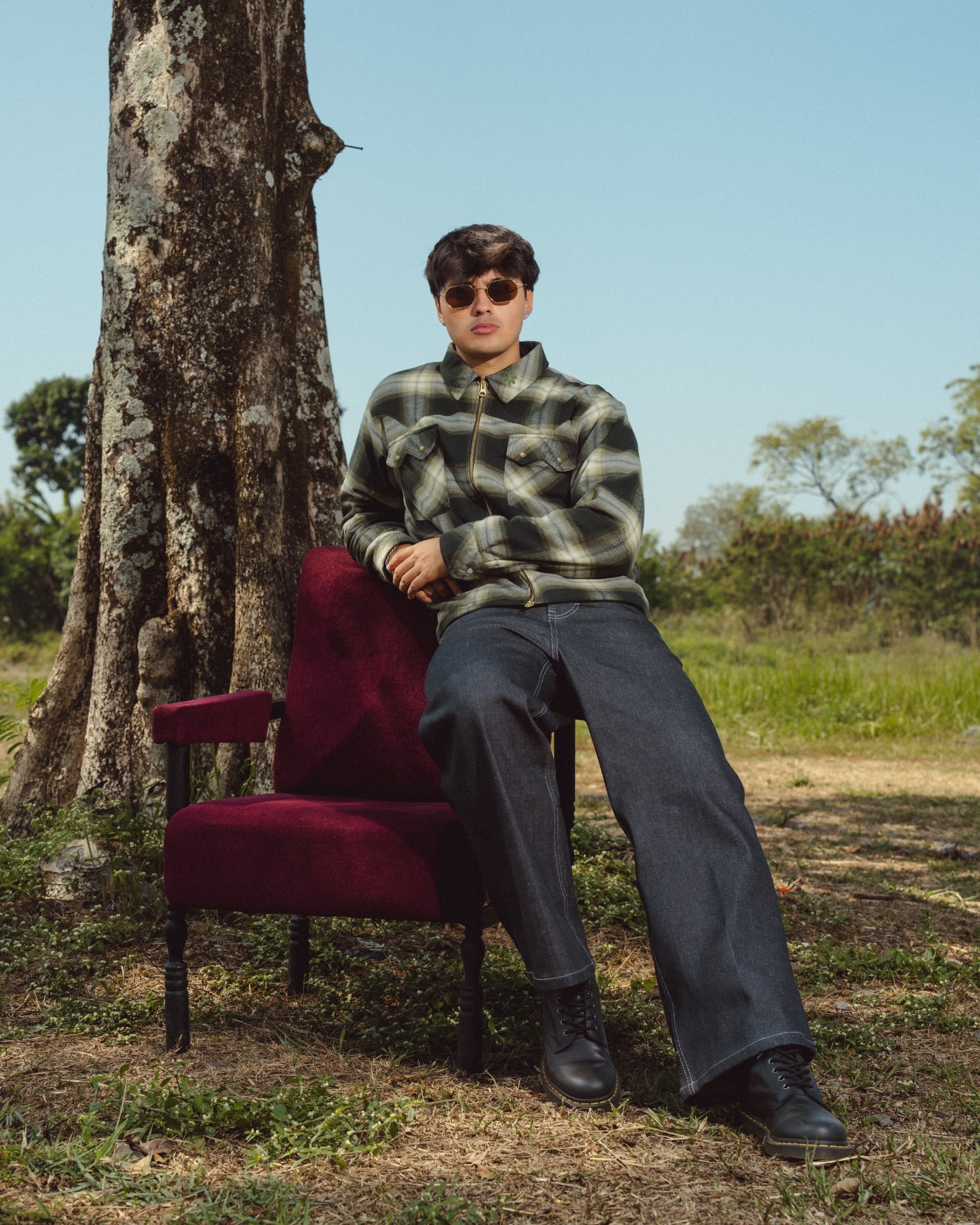 Oaklinawa Flannel Overshirt