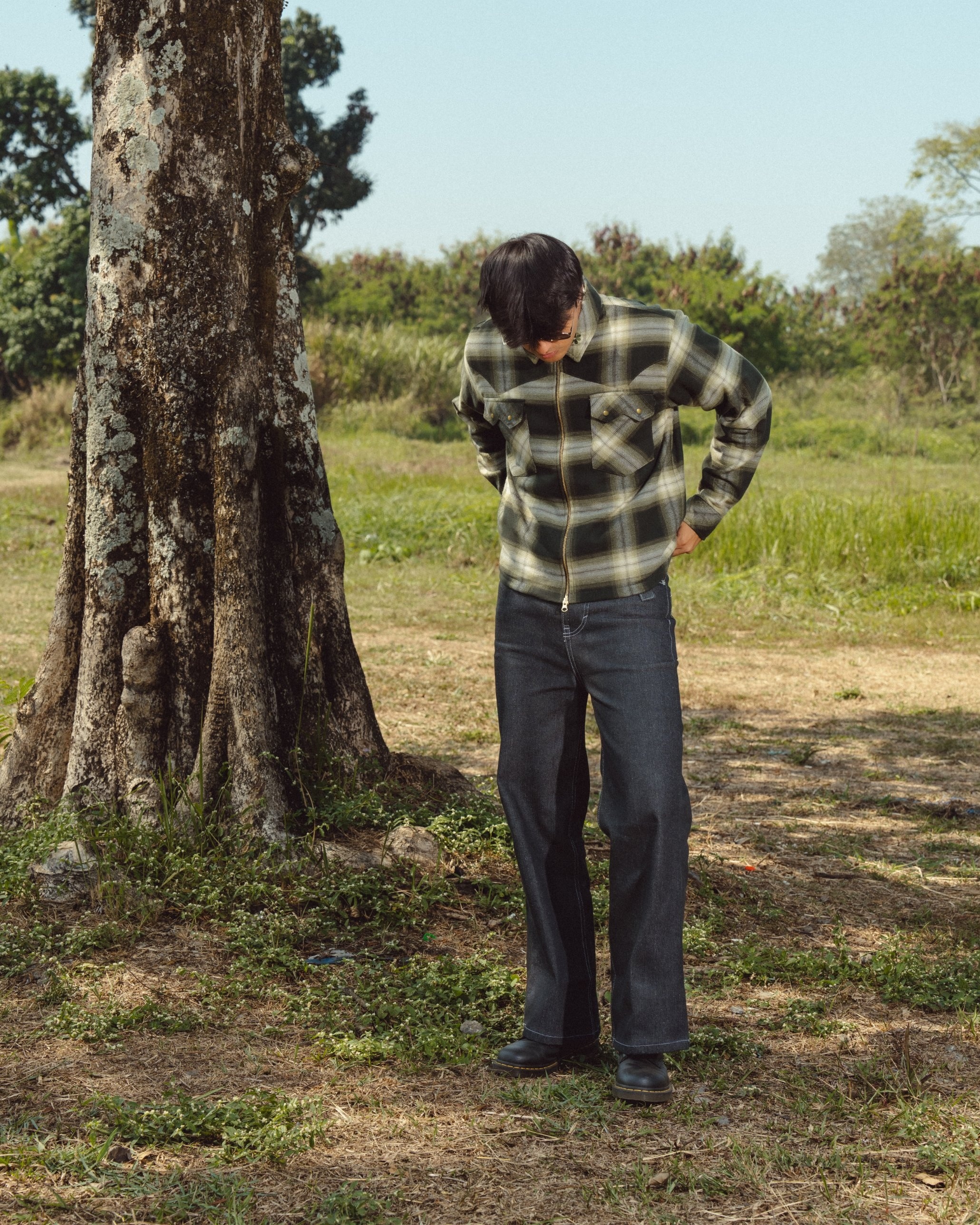 Oaklinawa Flannel Overshirt
