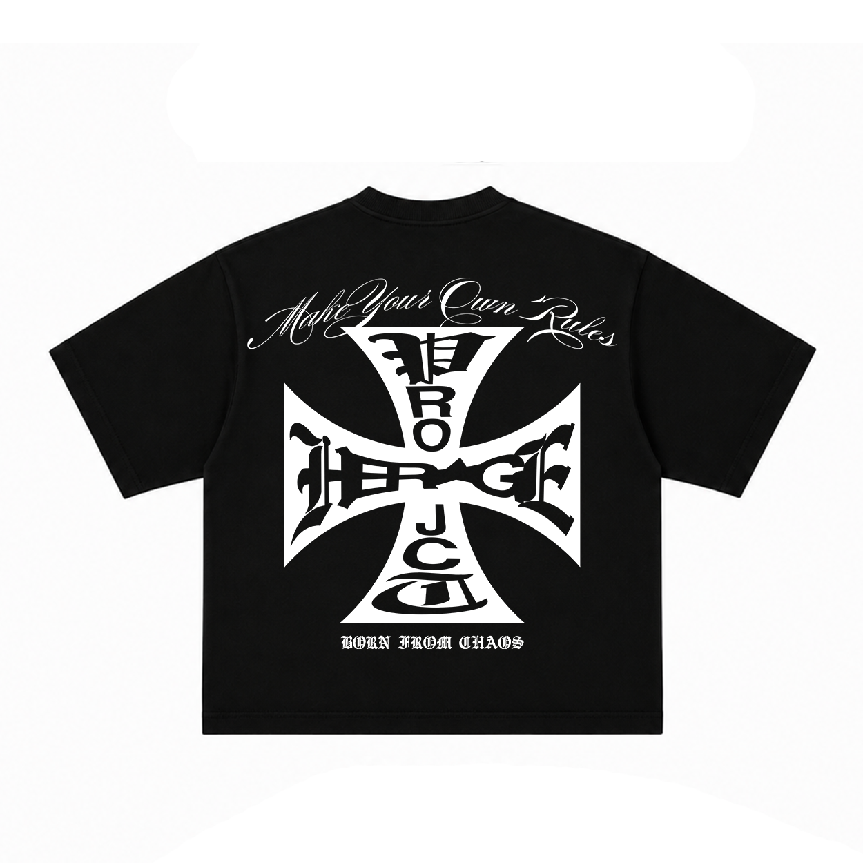 BOXY TEE - MAKE YOUR OWN RULES
