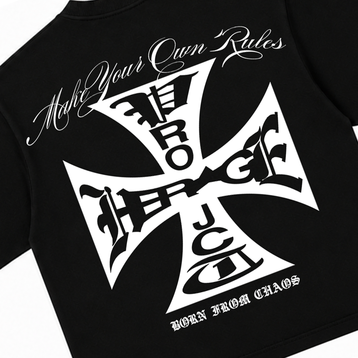 BOXY TEE - MAKE YOUR OWN RULES