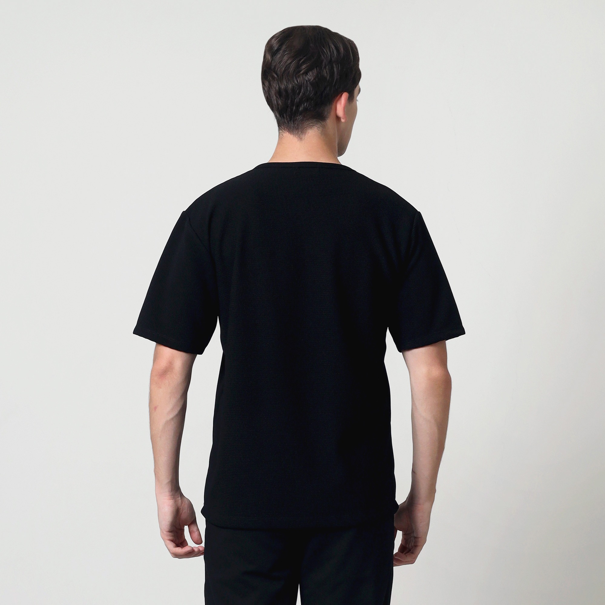 Bentley Waffle Knit T-Shirt White
