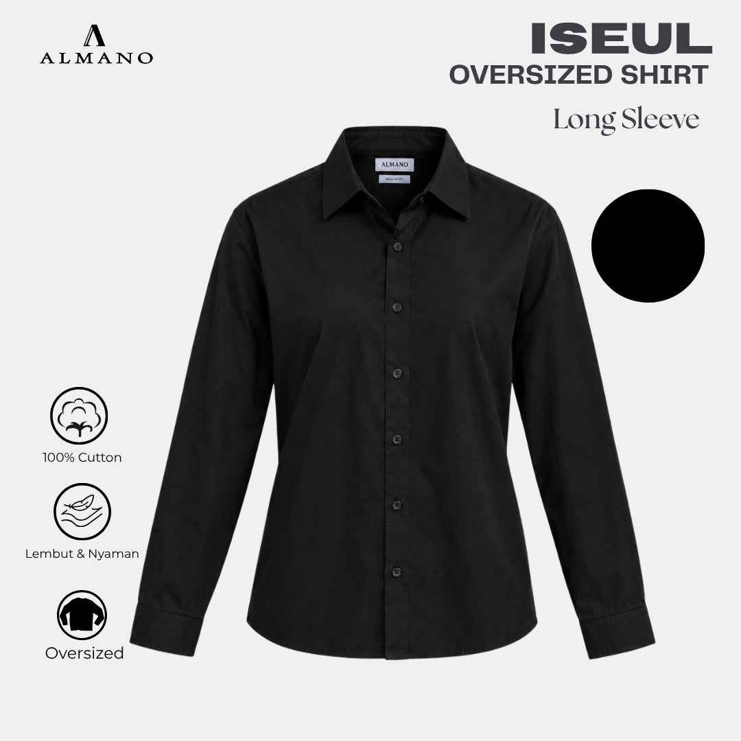  Iseul Oversize Cotton Shirt LS
