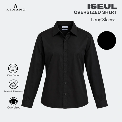  Iseul Oversize Cotton Shirt LS