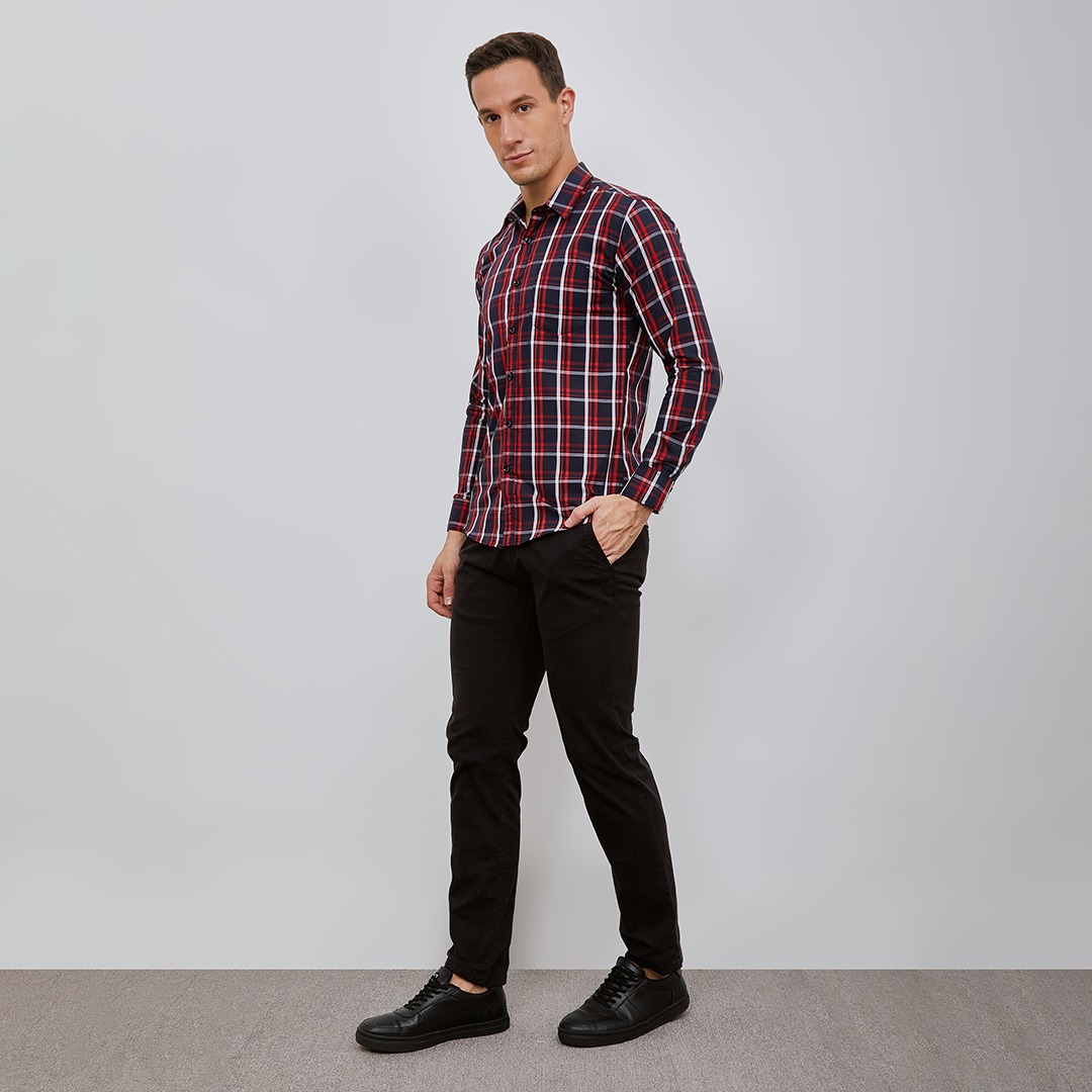 Checked Shirt LS