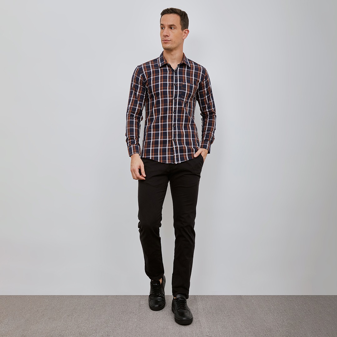 Checked Shirt LS