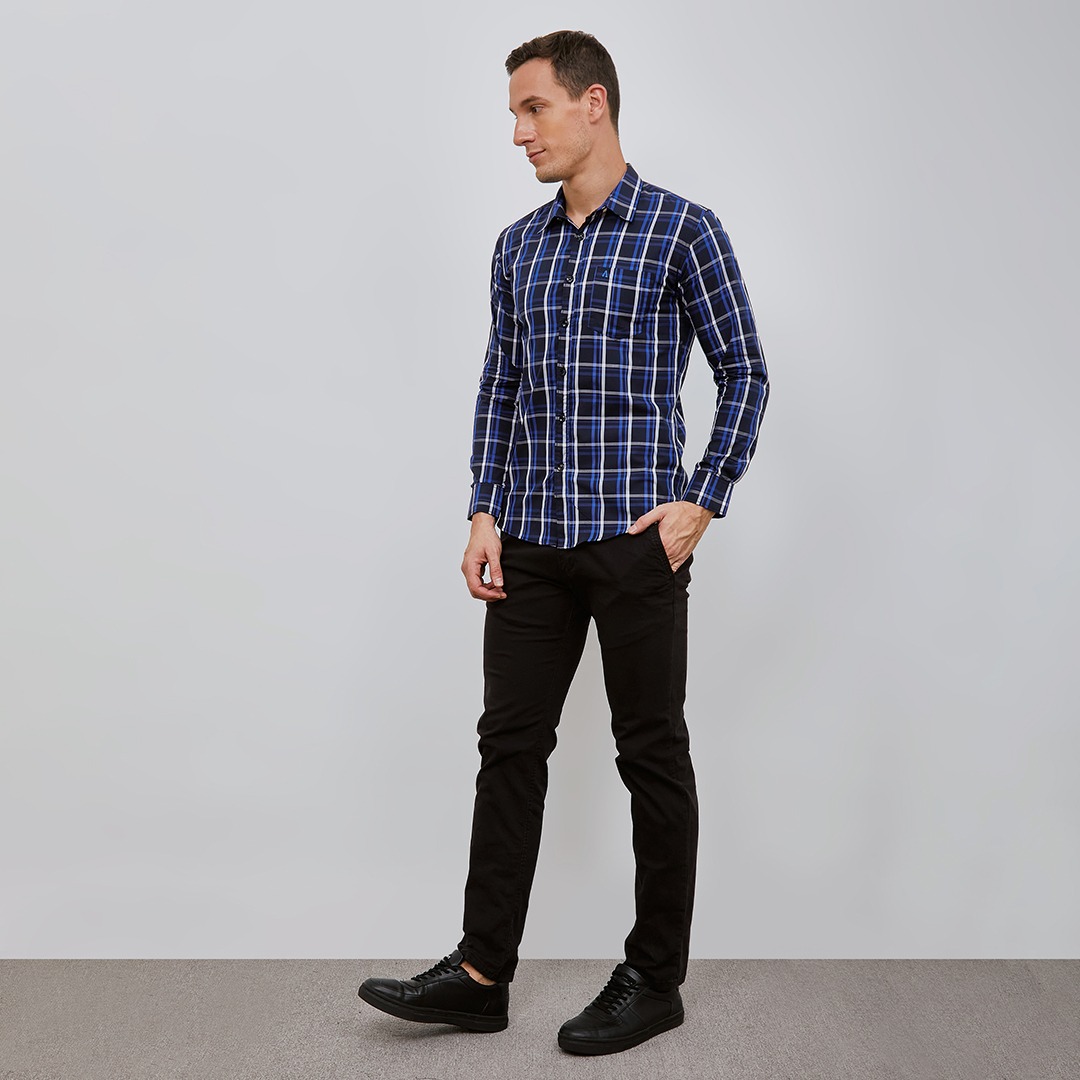 Checked Shirt LS