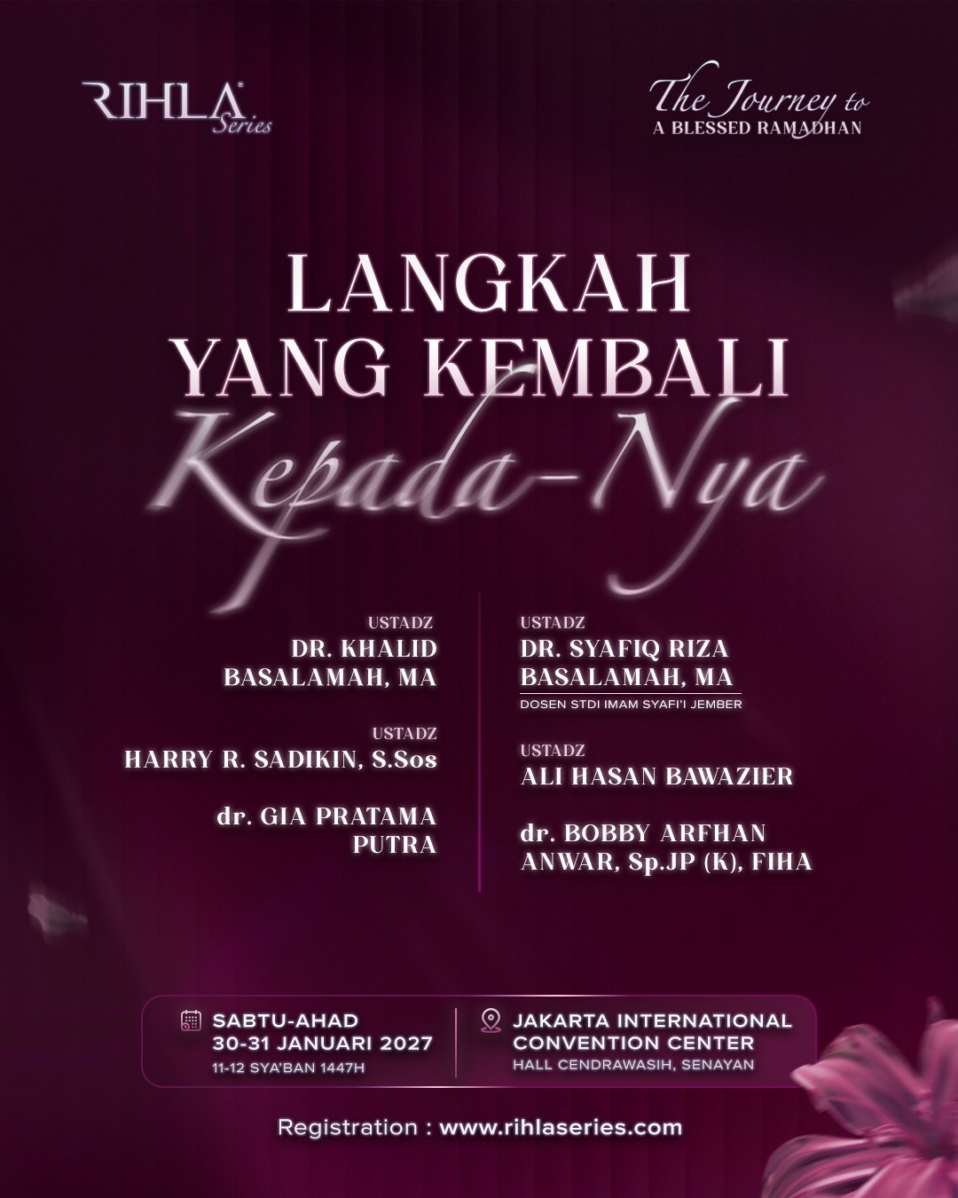 Rihla Series (30-31 Januari 2027)