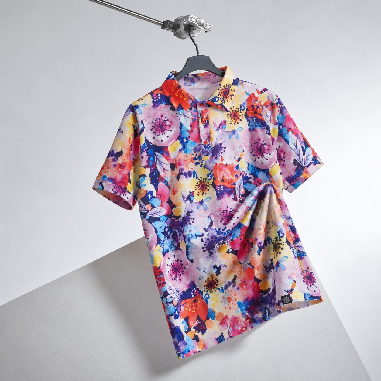 Eastlore Men Polo Tshirt Golf Tropical Floral 100% Original - Baju Golf Pria Motif Printing Branded