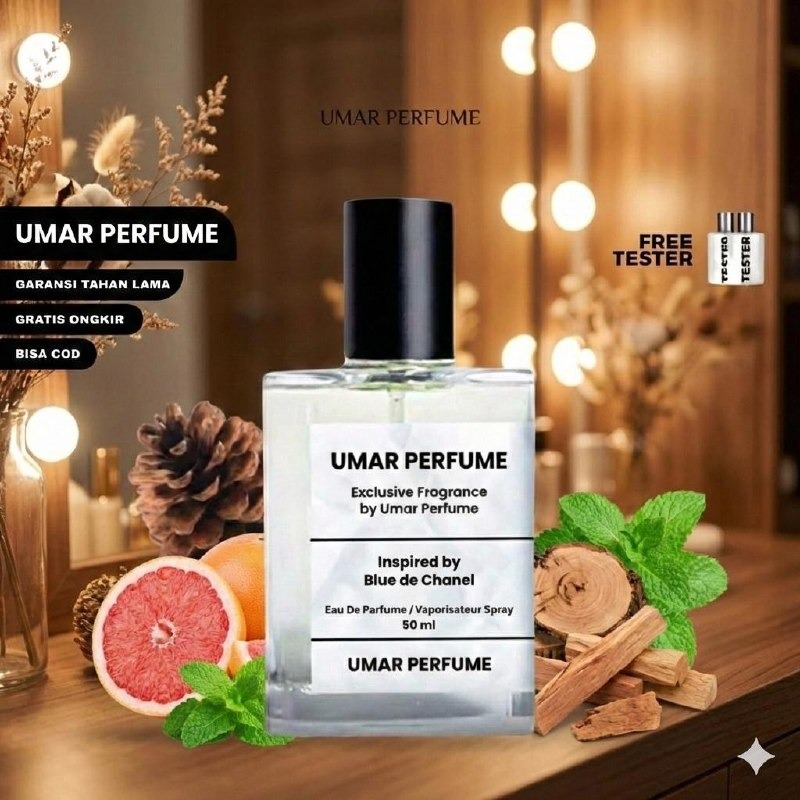 Umar Perfume Inspired by Blue de Chanel 50 ml