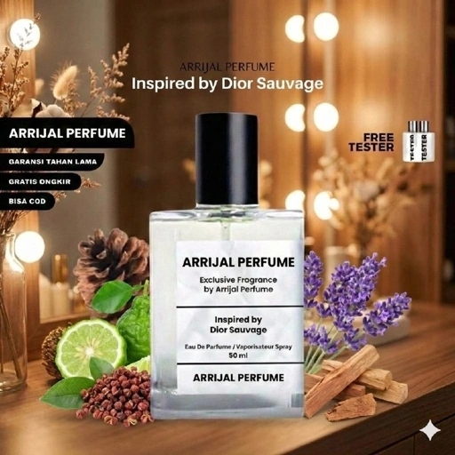 Arrijal Perfume Inspired by Dior Sauvage - Eau de Parfum 50 ml