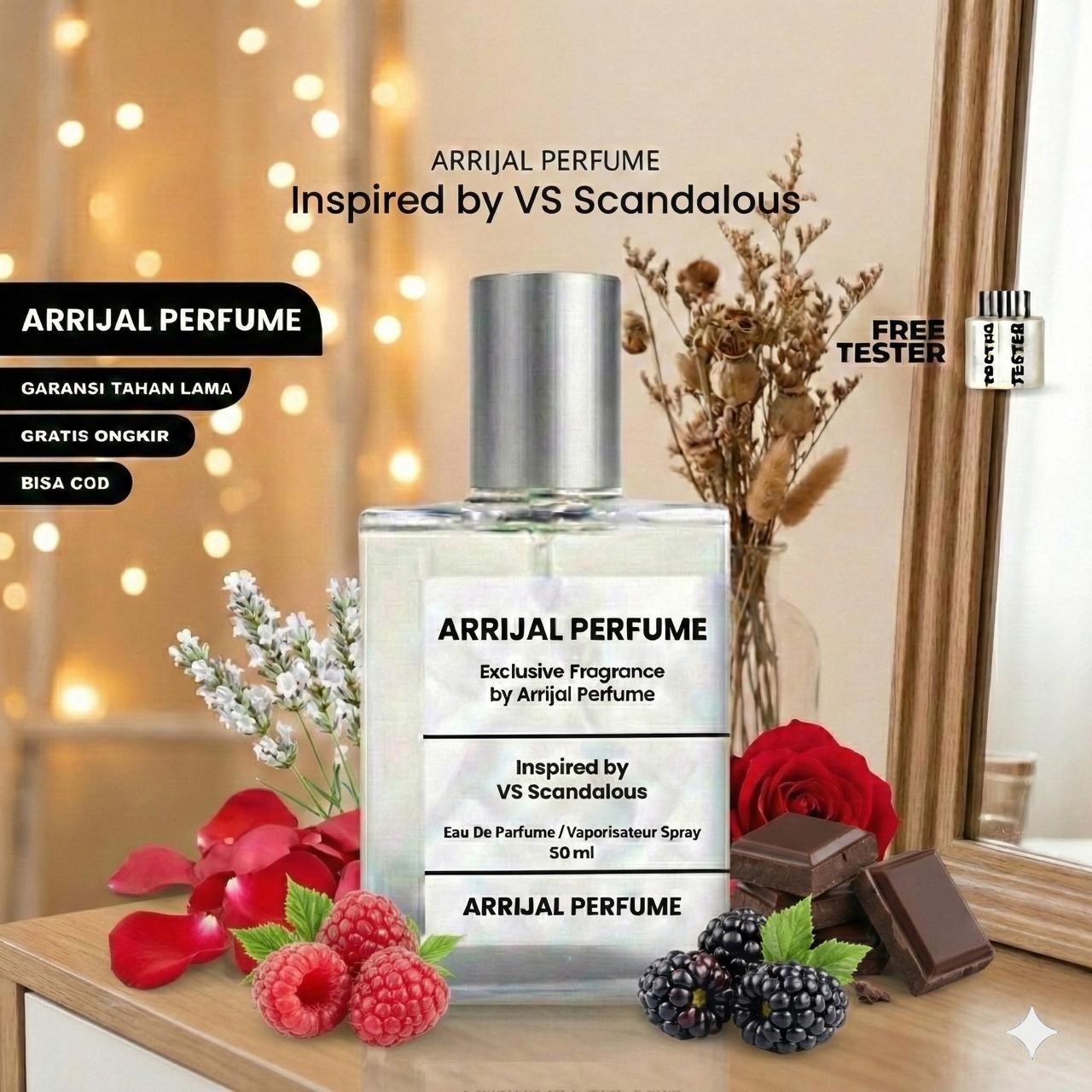 Arrijal Perfume Inspired by VS Scandalous 50 ml