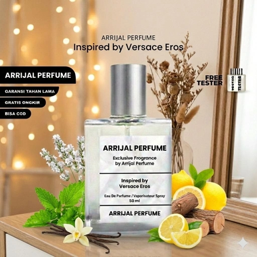 Arrijal Perfume Inspired by Versace Eros 50 ml