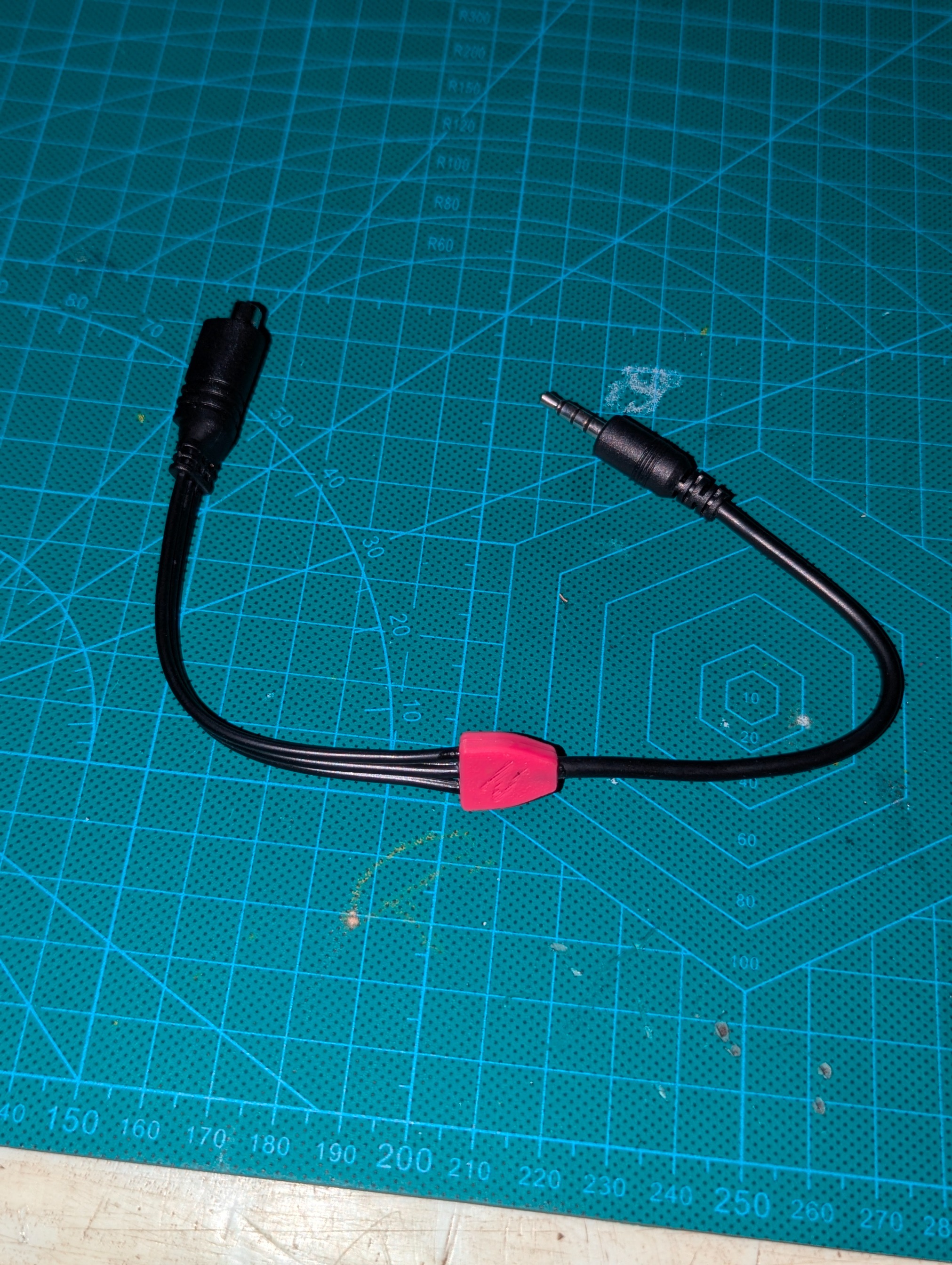 RE WIRING MINI DVR CABLE