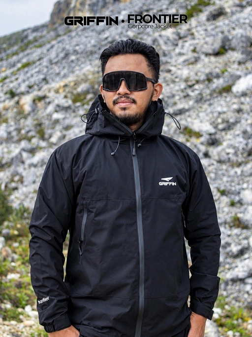 Jaket Gunung Outdoor Unisex Laki Laki Perempuan Anti Air Water Repellent FRONTIER
