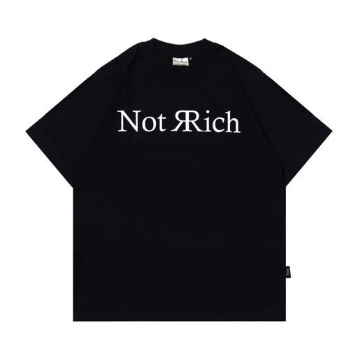 Tshirt Notrich - Statement Black
