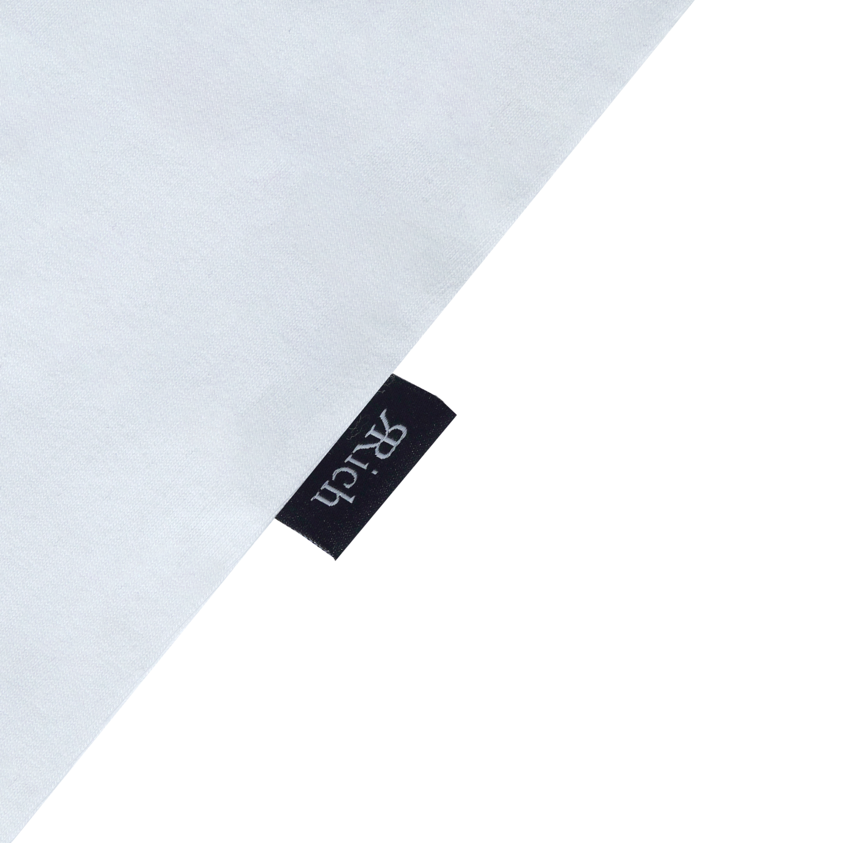 Tshirt Not Rich - Statement White