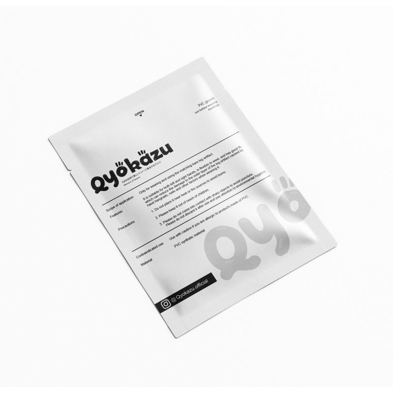 Qyokazu PVC Gloves 1 Pair / CARA PAKAI QYOKAZU STOCKING