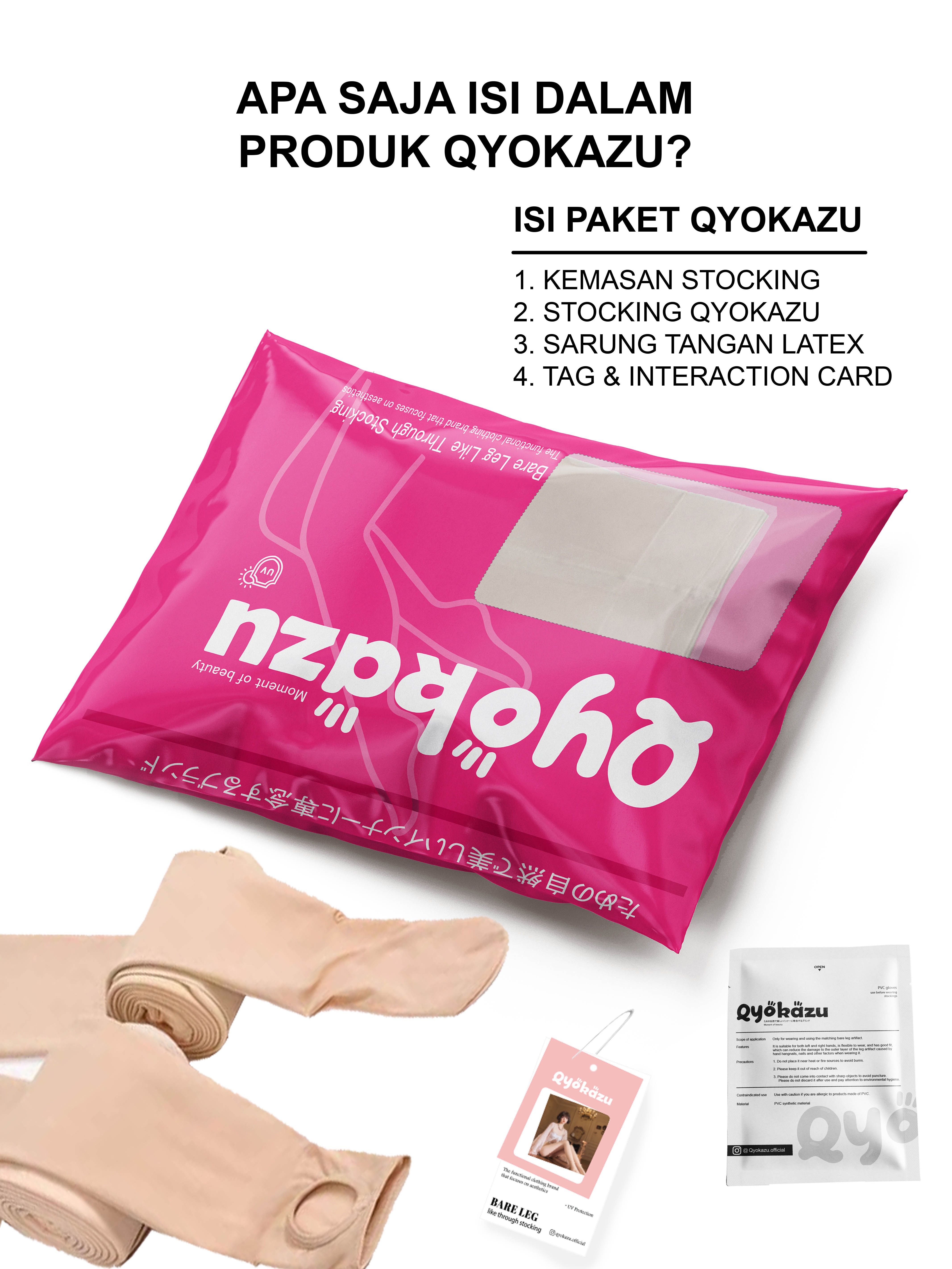 Qyokazu GOBI Bareleg Stocking SEMI dan WINTER