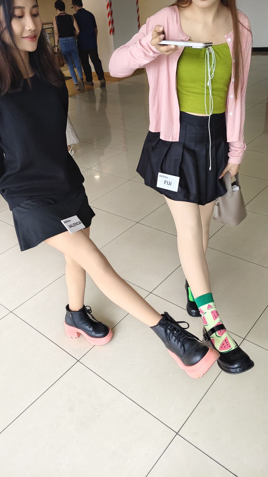Qyokazu FIJI Bareleg UV Stocking SEMI dan WINTER