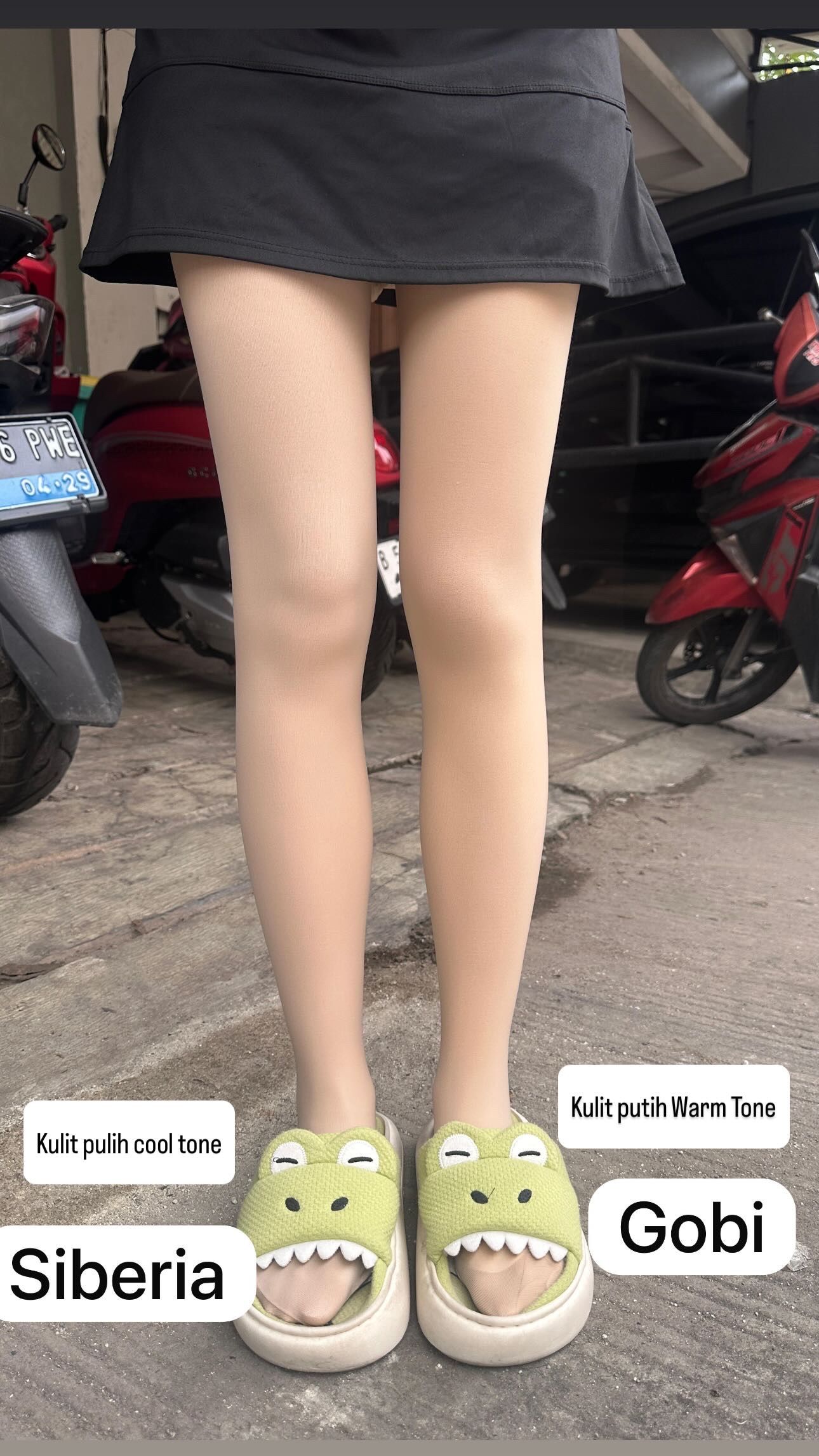 Qyokazu GOBI Bareleg Stocking SEMI dan WINTER
