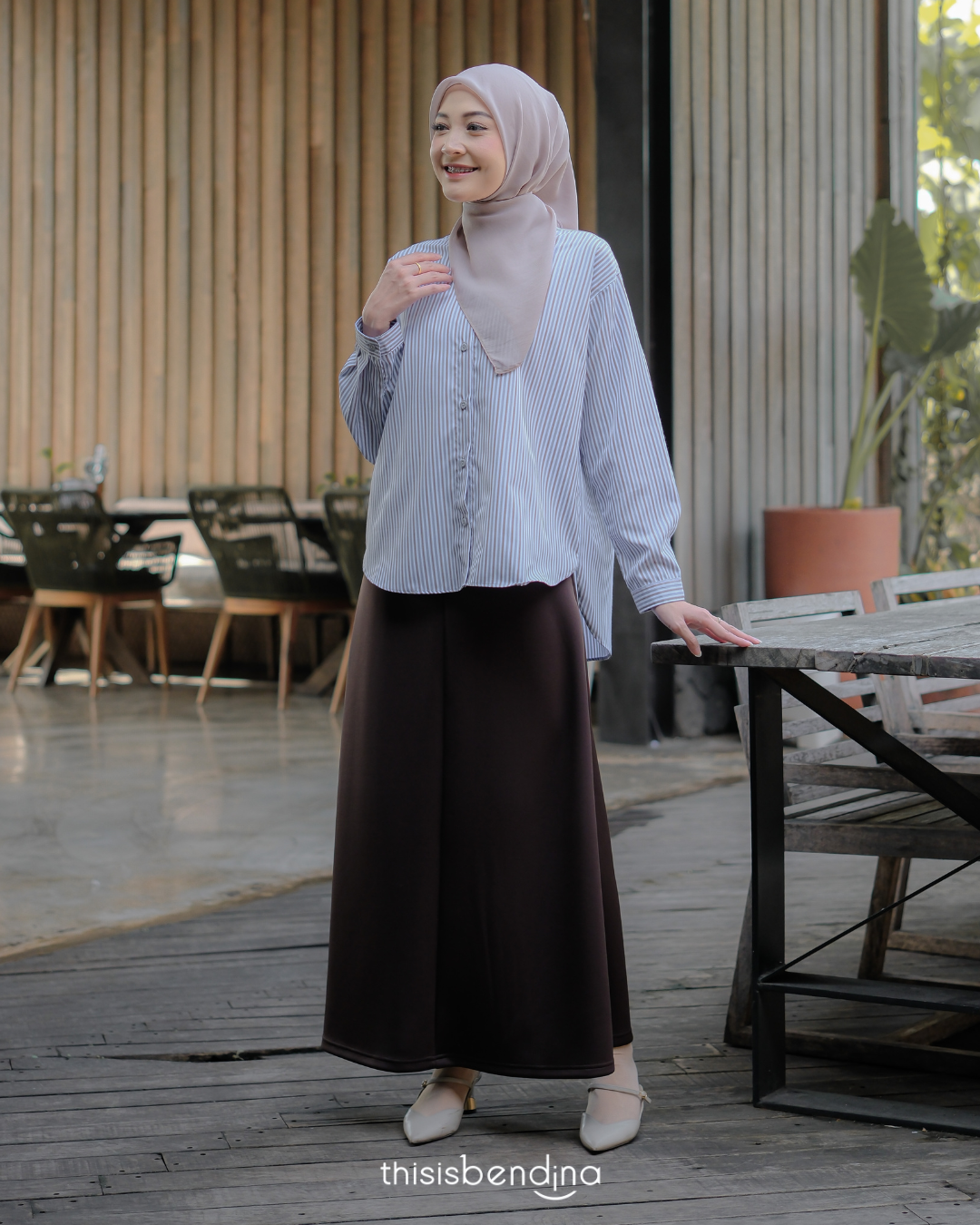 Noa Skirt Coffee