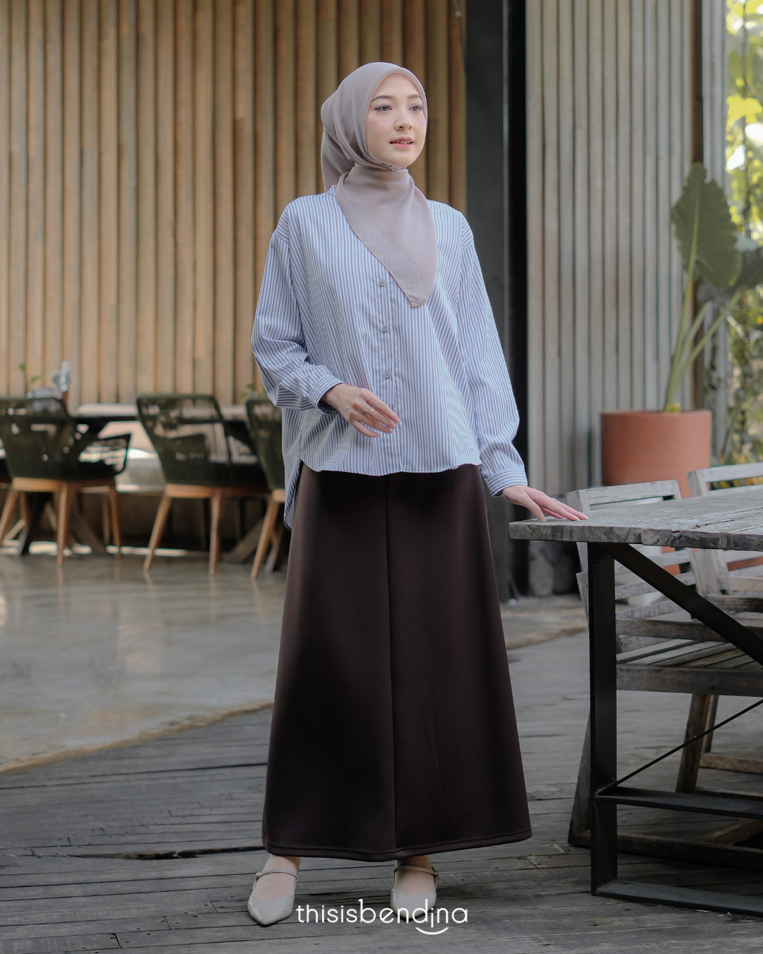 Noa Skirt Coffee