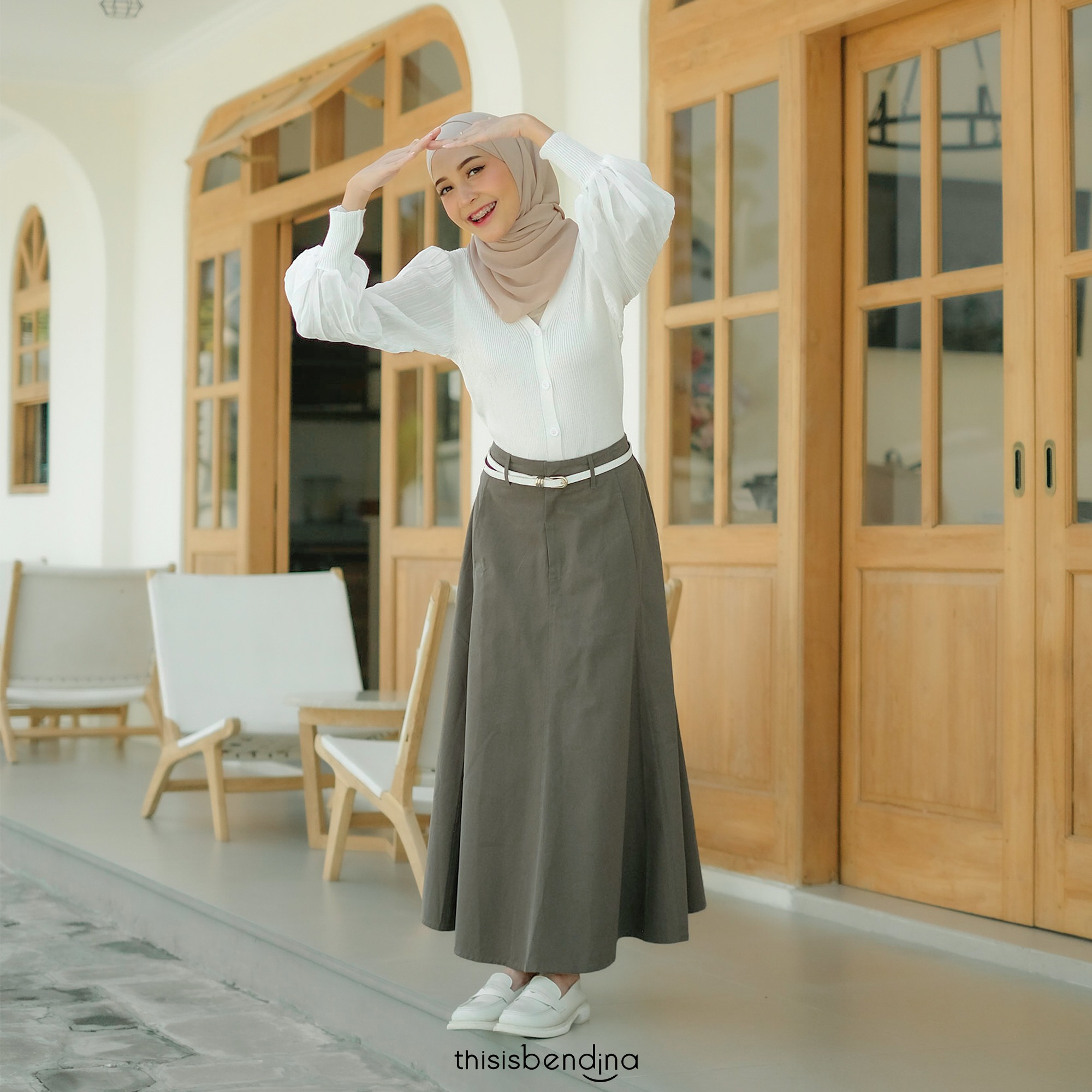 KYO Skirt Dark Olive