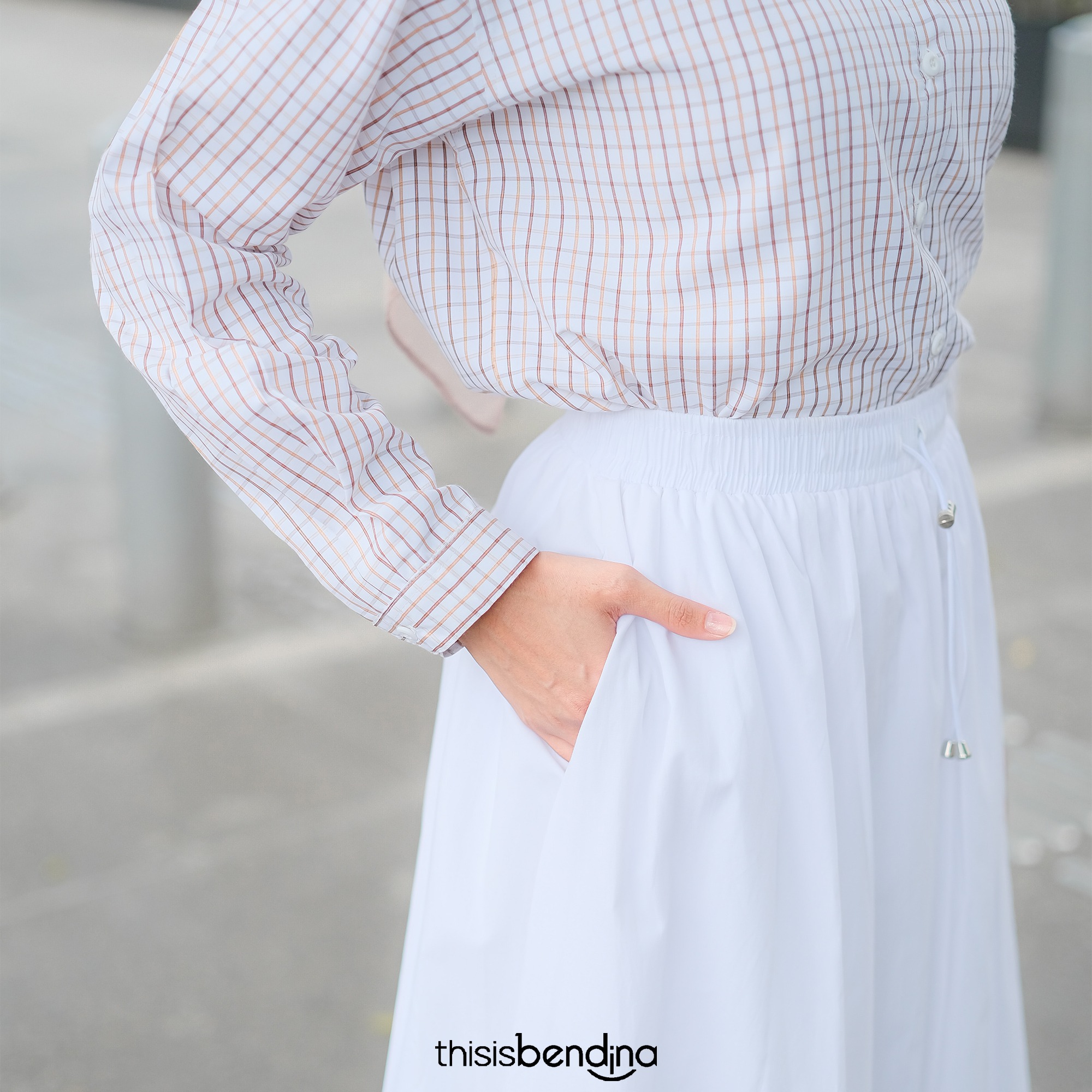 She Skirt White