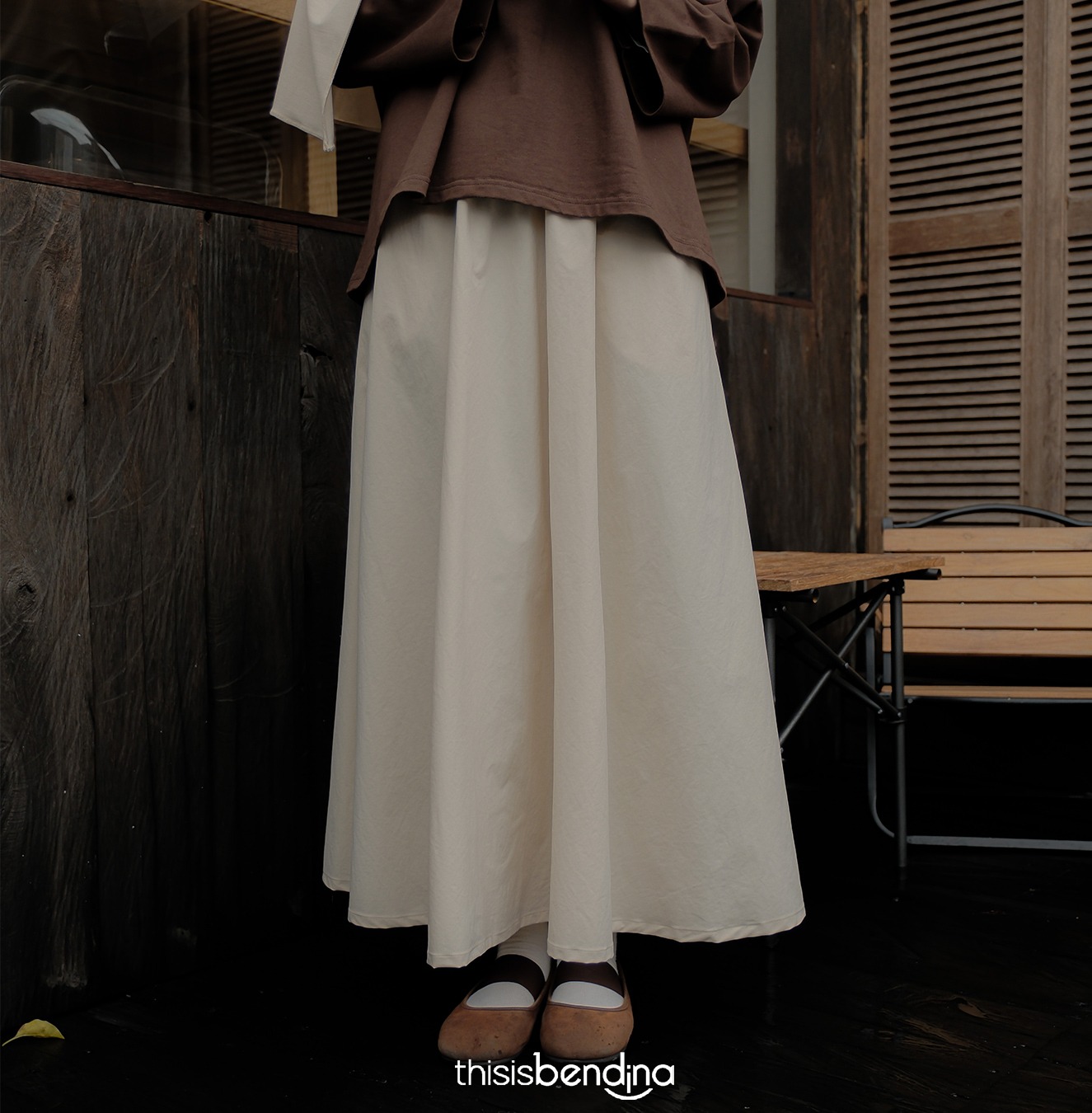 YORI SKIRT CREAM