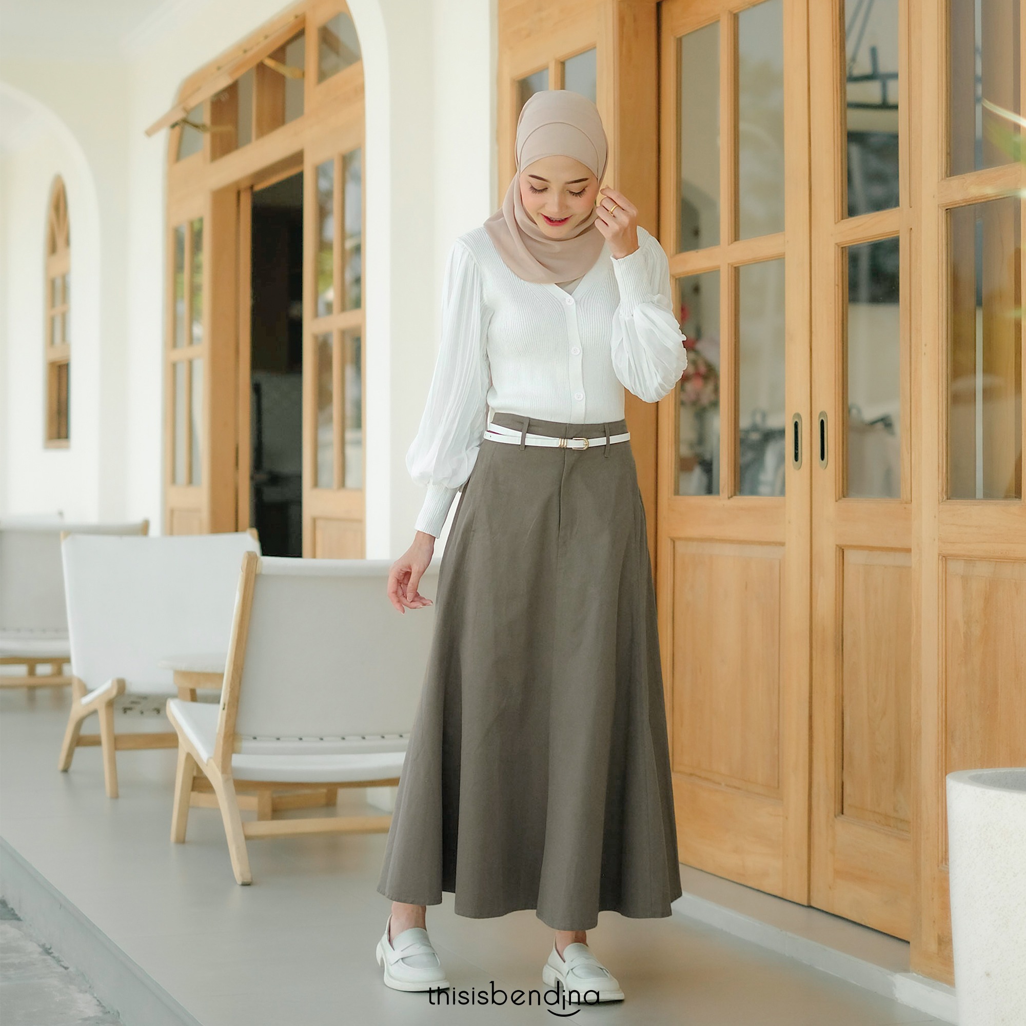 KYO Skirt Dark Olive