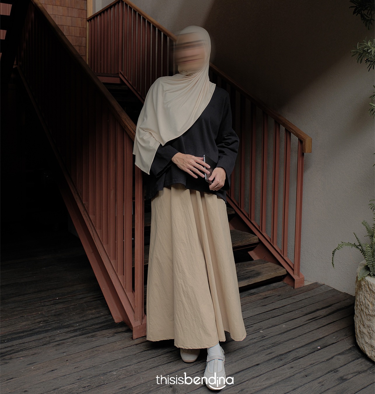 YORI SKIRT KHAKI