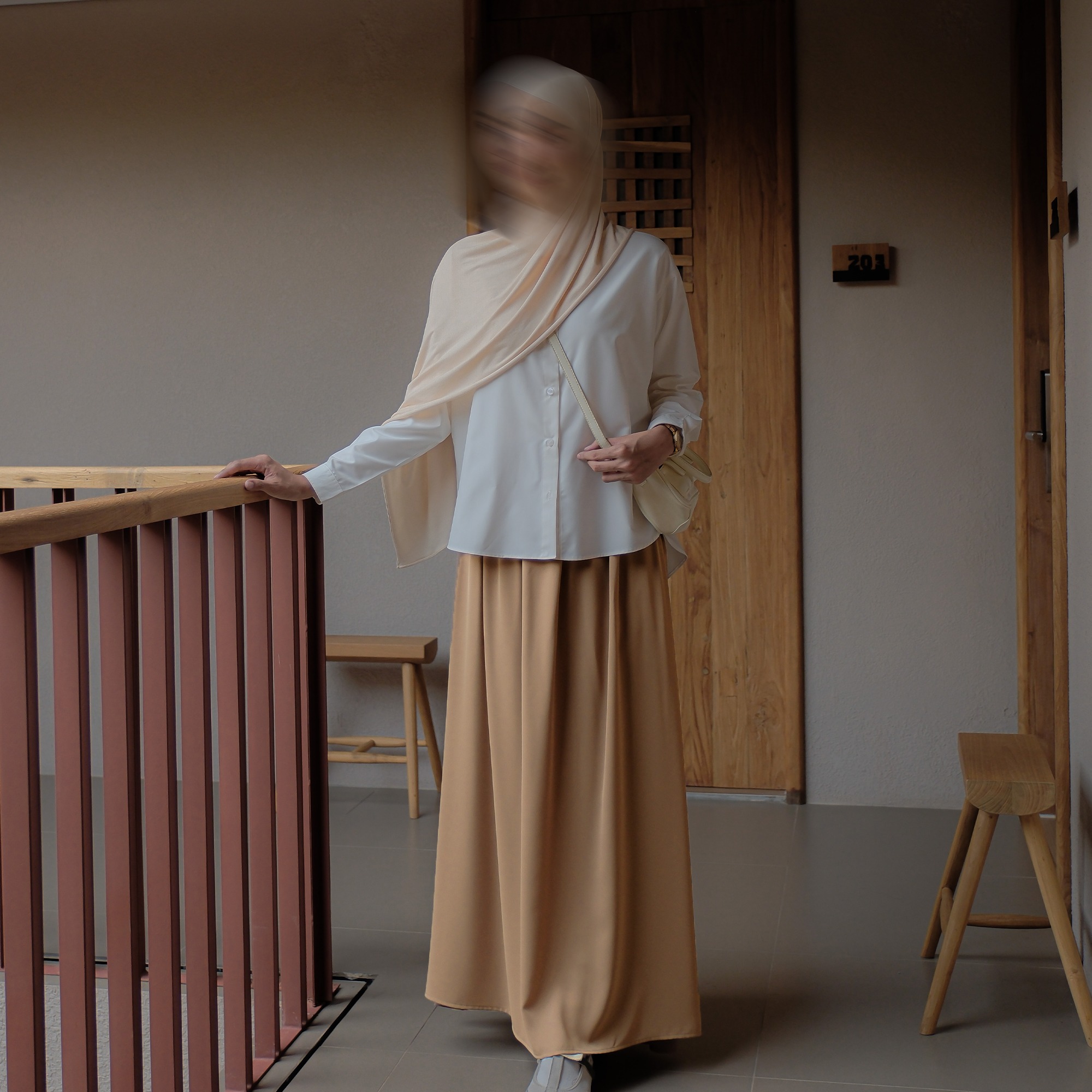 KIMI Skirt Light Taupe
