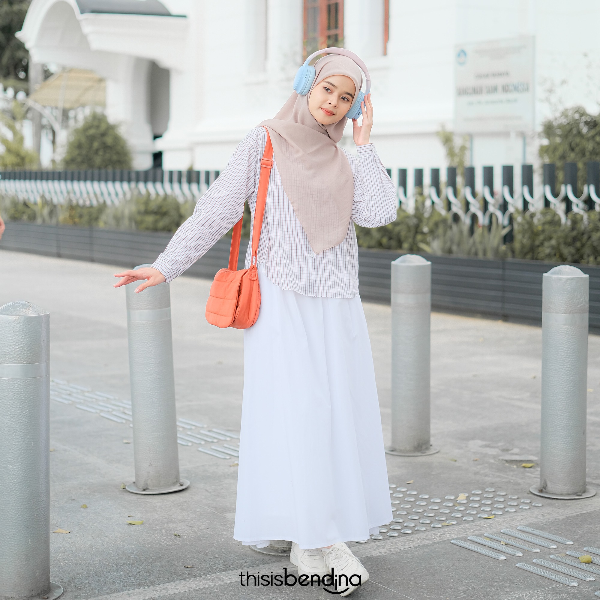 She Skirt White