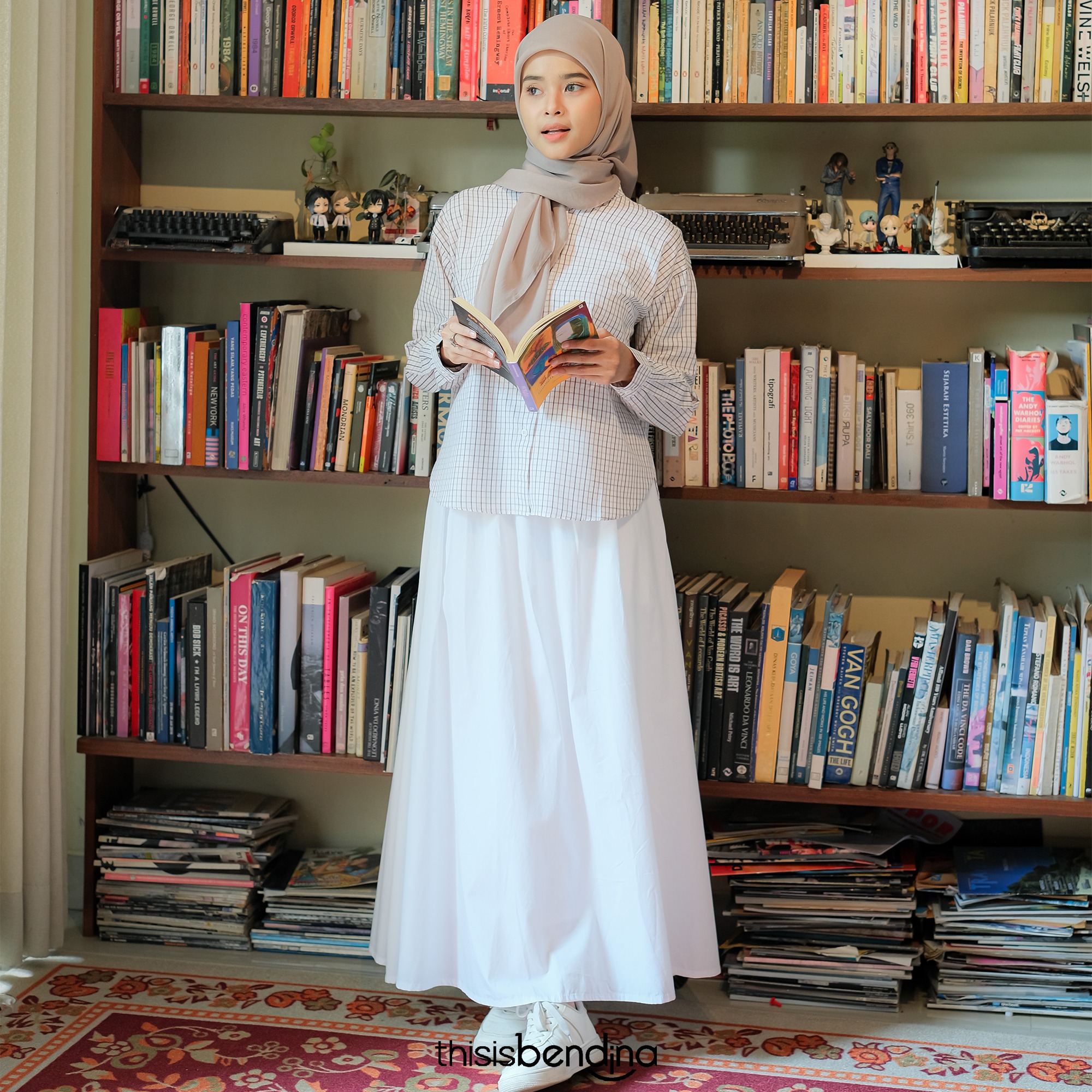 She Skirt White