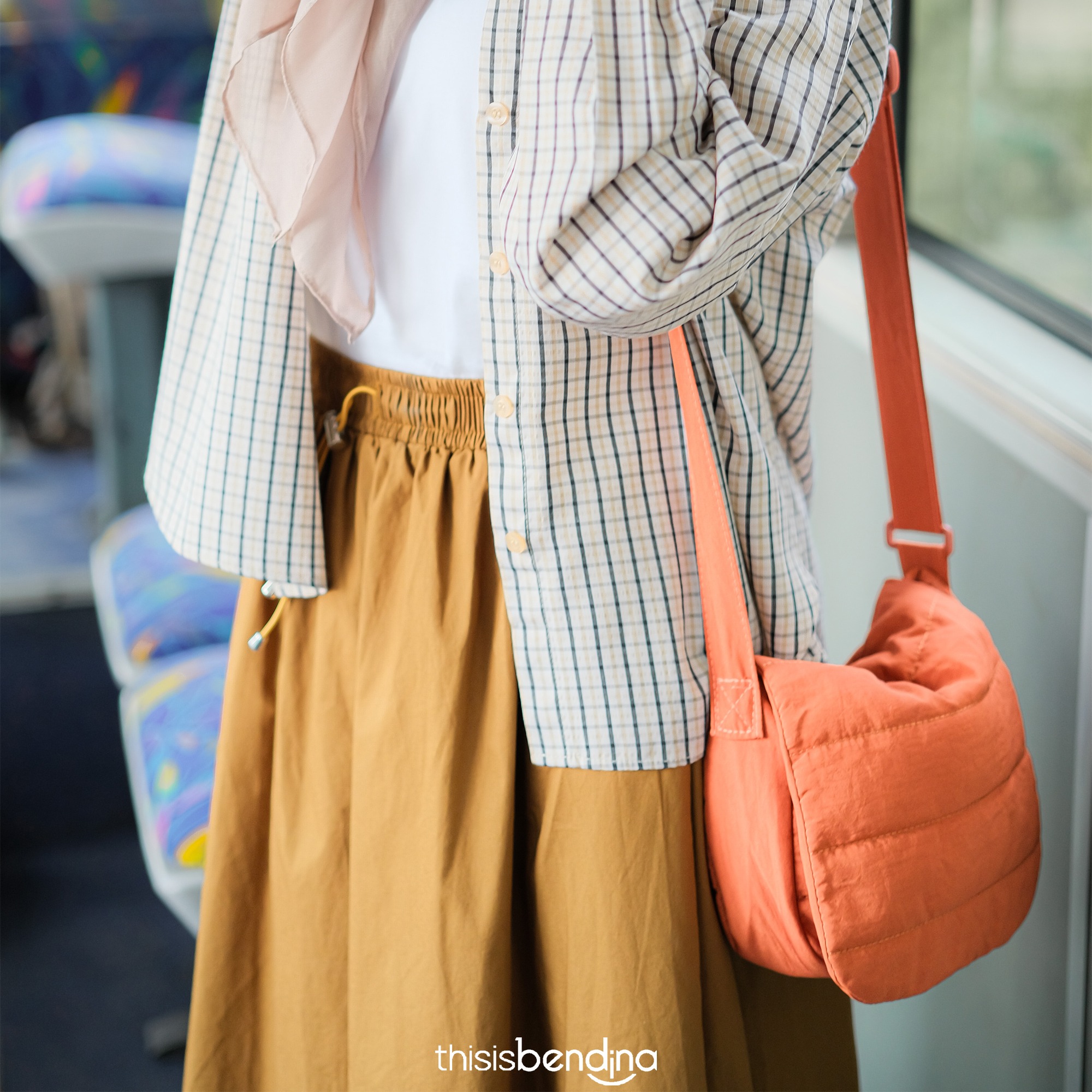 She Skirt Camel