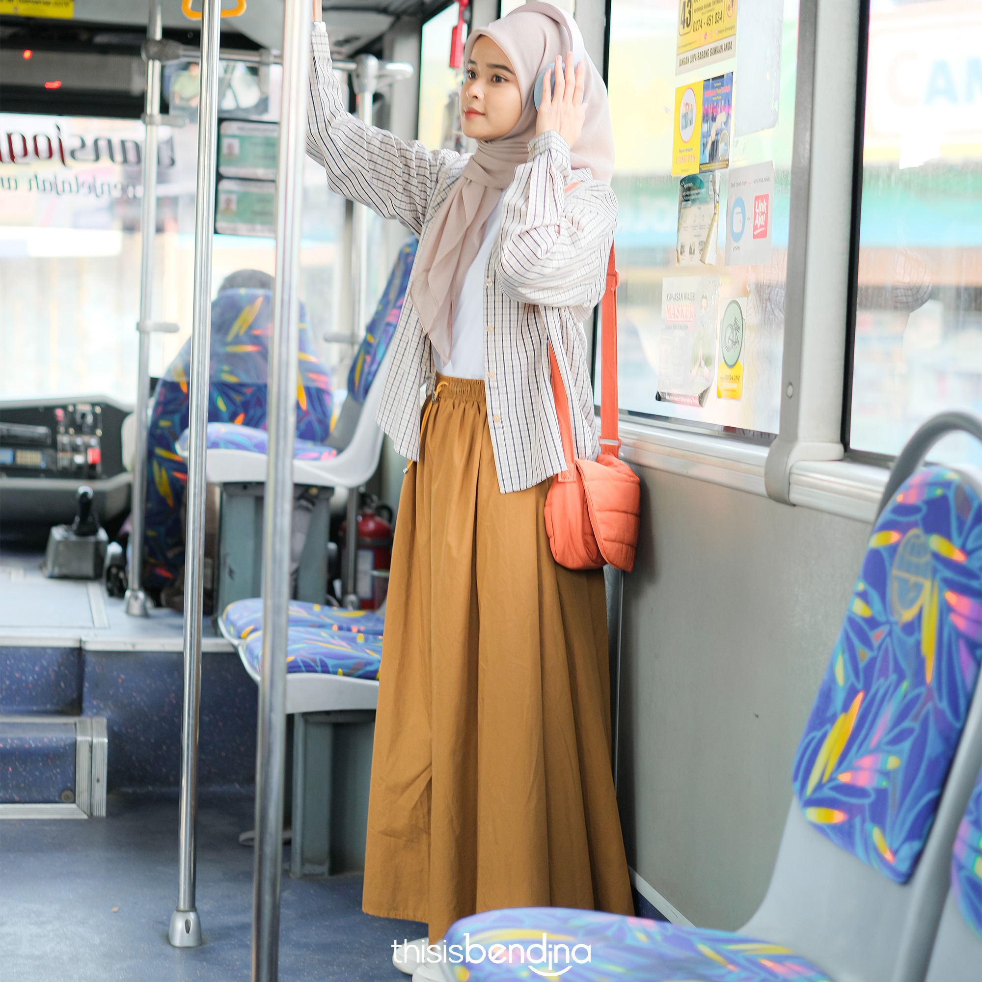 She Skirt Camel