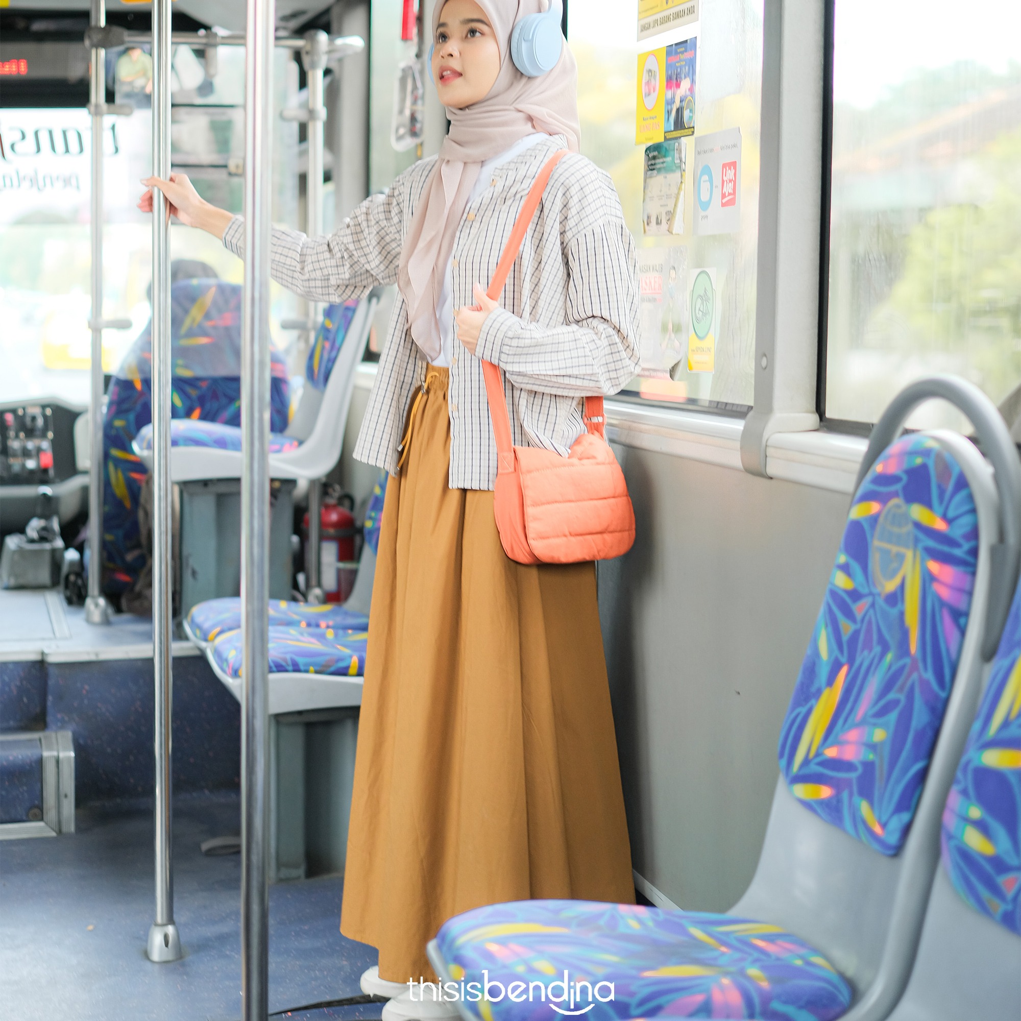 She Skirt Camel